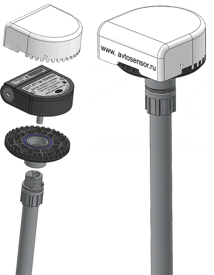 Беспроводной датчик контроля уровня топлива ДУТ-Р7